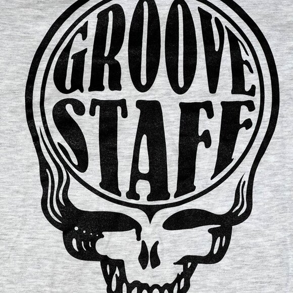 Vintage 90s Y2K Groove Staff Stealie Shirt - Picture 3 of 4